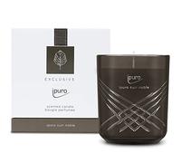 ipuro - Candela profumata decorativa ipuro cuir noble - candele profumate minimalista e puriste in vetro - candele profumate intense con note aromatiche e scure in pelle - elegante candela 270 g