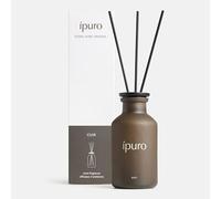 ipuro Classic CUIR Profumatore per ambienti 75 ml | Profumatore per ambienti con note agrumate, vaniglia, cuoio e legni scuri - Diffusore di fragranza con bastoncini