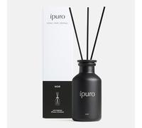 ipuro Classic NOIR Profumatore per ambienti 240 ml | Profumatore per ambienti orientale con rosa, patchouli, legno di sandalo, eucalipto e cocco - Diffusore di fragranza