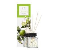 ipuro - Essentials LIME LIGHT - Profumo per ambienti con citronella, bergamotto, arancio, geranio, mughetto e fiori di vaniglia | Diffusore con bastoncini | Deodorante per ambienti appartamento