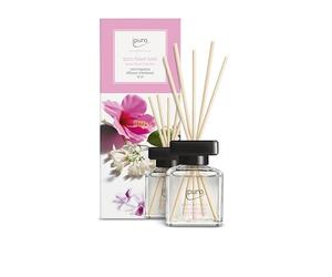 ipuro Essentials Profumo per Ambienti, Diffusore con Bastoncini, Fragranza Floreale FLOWER BOWL, Mandarino, Bergamotto, Gelsomino, Viola, Legno di Cedro, 50 ml