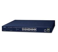 Interruttore (Switch Planet GS-4210-16T2S 16x 1Gb 2x SFP controllabile | GS-4210-16T2S