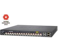 IPv4/IPv6, coassiale a 16 porte + NEW