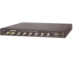 IPv4/IPv6, coassiale a 8 porte + NEW