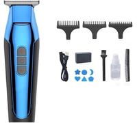 IPWVNFKA Tagliatrice per capelli per uomo, kit da parrucchiere, tagliacapelli senza fili, ricaricabile, con luce LED, velocità regolabile, tosaerba elettrico professionale