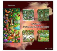 IQ Boost Coloring Book for Kids: A Relaxing and Brain-Boosting Coloring Experience for Adults - Part - 01