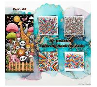 IQ-Boosting Coloring Book for Kids: A Relaxing and Brain-Boosting Coloring Experience for Adults - Part - 03