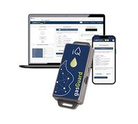 iQ gasGuard - Contatore intelligente del gas con interfaccia a impulso e iQ Cloud, con funzione di allarme e WiFi, monitoraggio digitale del consumo di gas e dei costi, contatore del consumo di gas