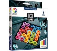 SmartGames - IQ Gears, Puzzle Game with 120 Challenges, Ages 7+