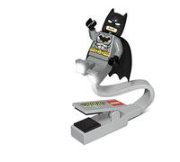 IQ Lego DC Super Heroes - Lampada USB per libri di Batman (CL20), dai 6 anni in su, include 1 luce per libri