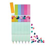 iQ LEGO DOTS 6-pack marker set, kit di artigianato fai-da-te per bambini, crea un ottimo giorno per bambini che amano i giocattoli creativi e fatti in casa.