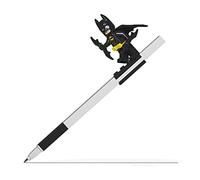 IQ LEGO Penna Gel con Batman Minifigure - Penna Gel Nero (52864)
