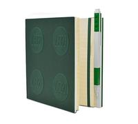 LEGO® Taccuino con penna gel come clip - verde
