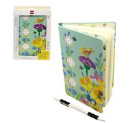 IQ LEGO Stationery Botanical Reclaim & Recycle - Taccuino punteggiato con penna