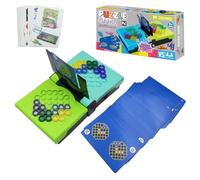IQ Puzzle Game IQ Spiele Giochi IQ con 80 sfide Giochi di logica di combattimento Gioco da Viaggio per 2 Giocatori, Rompicapo per Bambini e Adulti