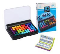 Iq Puzzle Pro Bambini Logical Thinking Educational IQ Giochi Iq Puzzle Game con 120 Tipi Di Sfide Giochi di Iq Logica 3D per Il Relax e La Decompressione Iq Fit per Bambini Dai 6 Anni e Adulti