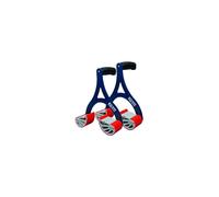 IQ-Tools PWE0094.1 - Supporto per piastre Comfort, 60-110 mm (1 paio, blu, portata 100 kg per maniglia, manico ergonomico in PVC, sistema di bloccaggio autoregolante, staffa in acciaio rivestito