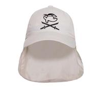 IQ-UV 3283152110-OS, Cappellino Protezione per Collo, Copricapo Protettivo UV Unisex Bambini, Stone, 50-55cm