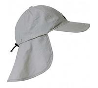 iQ-UV Cappellino con protezione per il collo da uomo 55-61 cm - UPF 50+ testato TÜV - Berretto da sole uomo realizzato con materiali riciclati - Cappuccio con protezione UV - Berretto traspirante con