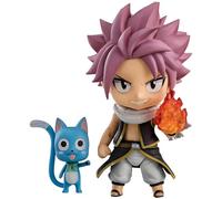 IQITOYS 10 CM Natsu Dragneel Figura Fairy Tail Anime Figura Mobile e Intercambiabile Accessori Modello Statua Decorazione Desktop Materiale PVC Regalo per i fan