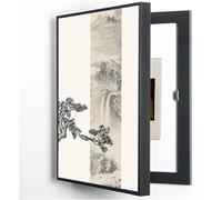 IQOAIJ Copertura Decorativa Moderna Scatola Coperchio Decorativo Scatola Copri Contatore Elettrico Interno Quadro Copri Contatore,06,45x55cm