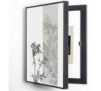 IQOAIJ Copertura Decorativa Moderna Scatola Coperchio Decorativo Scatola Copri Contatore Elettrico Interno Quadro Copri Contatore,12,60x80cm
