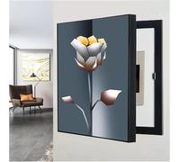 IQOAIJ Copertura della Scatola Contatore Elettrico Parete Appesa alla Pittura Scatola Pittura Decorativa Nascondi Dipinti Pannello Protezione Decorazione,05,40x50cm