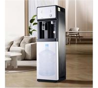 IQOAIJ Distributore di Acqua di Carico Inferiore Refrigeratore di Raffreddamento Ad Acqua in Bottiglia - Doppia Funzione Fredda E Calda, Spinta per Prendere L'acqua - Pavimento in Piedi,001