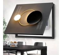 IQOAIJ Scatola del Contatore Elettrico Coperchio Decorativo del Contatore della Pittura Coperchio Decorativo della per Nascondi Dipinti Decorazione,02,45X35