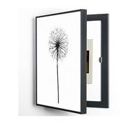 IQOAIJ Scatola per Contatori Elettrici Coperture Decorative per Quadri Contatore Contatori Rimovibili Decorazione Nascondi Dipinti Coperchio Decorativo,01,55 x65 cm