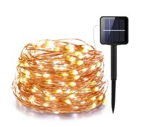 IR dimmerabile 11m/21m/31m/51m LED luci da esterno a stringa solare lampada solare per fata festa di natale ghirlanda illuminazione