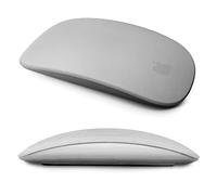 IRAINSUN Custodia in silicone per Apple Magic Mouse 1 e 2, a prova di caduta, antipolvere, cover ultra sottile (nero)