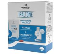 Iraltone AGA PLUS 60 CAPSULE + GFM SHAMPOO USO FREQUENTE 50 ML IN OMAGGIO IRALTONE