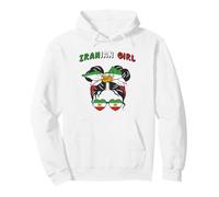 Iran, Bandiera iraniana, Iran Girl, Donne iraniane Ragazze Felpa con Cappuccio