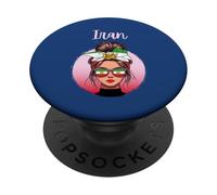 Iran, Bandiera iraniana, Iran Girl, Donne iraniane Ragazze PopSockets PopGrip Adesivo