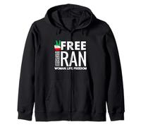 Iran Donna Vita libertà Iran Libero Felpa con Cappuccio