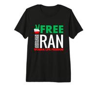 Iran Donna Vita libertà Iran Libero Maglietta Premium