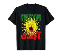 Iran Freedom Shir O Khorshid Leone & Sun Emblema Persiano Azadi Maglietta