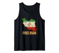 Iran Libero - Bandiera della libertà di Pace della Speranza Canotta