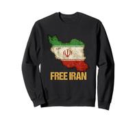 Iran Libero - Bandiera della libertà di Pace della Speranza Felpa