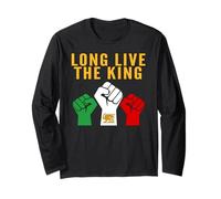 Iran Long Live The King - Maglietta persiana Maglia a Manica