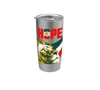 Iran Shir o Khorshid Leone & Sole Bandiera Persiano Emblema Speranza Bicchiere termico in acciaio inox doppia parete