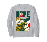 Iran Shir o Khorshid Leone & Sole Bandiera Persiano Emblema Speranza Maglia a Manica