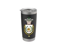 Iran Shir o Khorshid Pahlavi Era Leone e Stemma Imperiale Sole Bicchiere termico in acciaio inox doppia parete