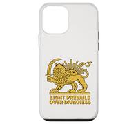 Iran Shiro Khorshid La luce prevale su Darkness Lion & Sun Custodia per iPhone 12 mini