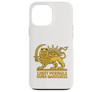 Iran Shiro Khorshid La luce prevale su Darkness Lion & Sun Custodia per iPhone 13 Pro Max
