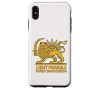 Iran Shiro Khorshid La luce prevale su Darkness Lion & Sun Custodia per iPhone XS Max