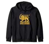 Iran Shiro Khorshid La Luce prevale su Darkness Lion & Sun Felpa con Cappuccio