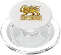 Iran Shiro Khorshid La luce prevale su Darkness Lion & Sun PopSockets PopGrip per MagSafe