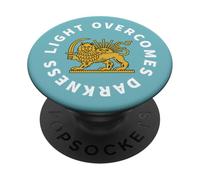 Iran Shiro Khorshid Light supera il leone e il sole delle tenebre PopSockets PopGrip Adesivo